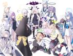  ... 1boy 6+girls :&lt; :d ^_^ ^o^ absurdly_long_hair ahoge angry animal_ears arm_support armband arrow_(symbol) atsuko_(blue_archive) azusa_(blue_archive) bangs belt black_coat black_footwear black_gloves black_hair black_leotard black_skirt blonde_hair blue_archive blue_hair blush blush_stickers boots bow braid bridal_gauntlets brown_hair business_suit cat_ears cat_girl cat_tail cheek-to-cheek chise_(blue_archive) closed_eyes coat coat_on_shoulders collared_shirt commentary_request crossed_arms demon_girl demon_horns demon_wings detached_sleeves dogeza doyagao empty_eyes faceless faceless_female fake_animal_ears feathered_wings flower flying_sweatdrops forehead formal fox_ears fox_girl fox_tail frilled_skirt frills full_body fur-trimmed_coat fur_trim gloves grey_eyes grey_hair habit hair_bow hair_bun hair_flower hair_ornament hair_ribbon hair_scrunchie hair_tubes hairband hairclip halo hand_on_hip hands_on_hips headgear headphones heads_together heart heart_tail high_heels highres himari_(blue_archive) hina_(blue_archive) hooded_coat horns jacket japanese_clothes knee_boots kneehighs leaf leaf_on_head leotard light_brown_hair long_hair long_sleeves looking_at_another looking_away low-tied_long_hair low_ponytail low_twintails lying lying_on_person mari_(blue_archive) mary_janes midori_(blue_archive) mika_(blue_archive) military military_uniform miyu_(blue_archive) momoi_(blue_archive) multiple_girls necktie noa_(blue_archive) nonomi_(blue_archive) nun obi off_shoulder on_stomach one_side_up oni oni_horns orange_hair pantyhose parted_bangs parted_lips peeking_out pencil_skirt pink_hair plaid plaid_skirt pleated_skirt pointy_ears ponytail purple_hair rabbit_ears recycle_bin red_eyes ribbon sash school_uniform scrunchie seia_(blue_archive) seiza sensei_(blue_archive) serafuku shaded_face shadow shirt shoes short_hair short_sleeves siblings sidelocks simple_background single_braid single_side_bun sitting skirt sleeves_past_wrists smile smug sneakers socks squatting standing suit suspender_skirt suspenders tail tail_bow tail_ornament tail_ribbon thigh-highs thighs tonomiya68 tress_ribbon triangle_mouth turtleneck twin_braids twins twintails two_side_up uniform v_arms very_long_hair violet_eyes wheelchair white_background white_coat white_footwear white_hair white_pantyhose white_wings wide_sleeves wings yuuka_(blue_archive) zettai_ryouiki 