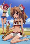  aisaka_taiga bikini crease itou_youko kushieda_minori swimsuit toradora! 