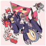  atticus_(pokemon) eri_(pokemon) florian_(pokemon) giacomo_(pokemon) mela_(pokemon) miraidon non-web_source ortega_(pokemon) pokemon pokemon_(game) pokemon_sv repairing team_star 