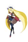  android blonde_hair bow bowtie disgaea disgaea_rpg humanoid_robot leotard long_hair lowres mechanical_arms mechanical_parts nippon_ichi red_bow red_bowtie red_footwear robot solo thursday_(disgaea) white_background yellow_eyes 