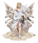  1girl alluring blonde_hair blue_eyes death_by_degrees dress namco september_(artist) silf statues tekken tekken_2 tekken_3 tekken_4 tekken_5_(dark_resurrection) tekken_7 tekken_8 tekken_blood_vengeance tekken_bloodline tekken_tag_tournament_2 wedding_dress 