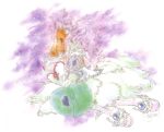  dark_skin dress inomata_mutsumi meredy official_art quickie tales_of_(series) tales_of_eternia twintails 