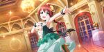  dress emma_verde love_live!_school_idol_festival_all_stars red_eyes redhead short_hair smile 