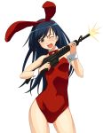   a1 animal_ears rabbit_ears bunny_girl gun initial-g maria-sama_ga_miteru ogasawara_sachiko parody suzumiya_haruhi_no_yuuutsu  