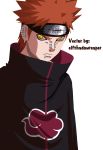 male naruto naruto_(series) pain_(naruto) signed solo vector