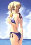  ass bikini fate/stay_night saber shingo swimsuit 