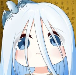 1girl dragon_on_head long_hair quancy smile yu-gi-oh! yuu-gi-ou