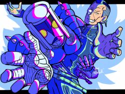  2020 2boys arm_around_waist armor artist_name belt black_eyes commentary_request cowboy_shot dated diamond_wa_kudakenai dollar_sign evil_grin evil_smile facial_mark fang favi_(cyber_swallow27) forehead gakuran grey_hair grin hair_slicked_back half-closed_eye jojo_no_kimyou_na_bouken jojo_pose letterboxed multiple_belts multiple_boys nijimura_okuyasu no_pupils open_hand open_mouth outside_border outstretched_hand partial_commentary school_uniform shoulder_armor signature smile spikes stand_(jojo) teeth the_hand_(stand) triangle_mouth yellow_eyes yen_sign 