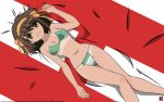  bikini signed suzumiya_haruhi suzumiya_haruhi_no_yuuutsu swimsuit tan_lines vector wallpaper 