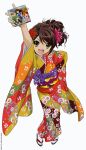  kimono signed suzumiya_haruhi suzumiya_haruhi_no_yuuutsu vector 