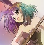   animal_ears rabbit_ears bunny_girl suzumiya_haruhi suzumiya_haruhi_no_yuuutsu vector  