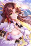 absurdres brown_hair epic_seven highres punimon_(user_ymmd3824) yellow_eyes