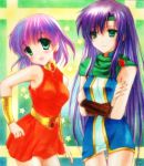  2girls faris_scherwiz female final_fantasy final_fantasy_v hinatabo lenna_charlotte_tycoon siblings sisters 