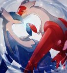  absurdres blush claws closed_eyes closed_mouth commentary_request crying from_side highres holding_hands latias latios looking_at_another no_humans parted_lips pokemon pokemon_(creature) shii_(no-va_could) tears 
