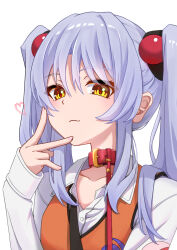 1girl hoshino_ruri kidou_senkan_nadesico looking_at_viewer ru-ha silver_hair smile solo twintails vest