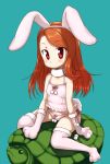  animal_ears bunny_ears bunny_girl bunny_tail camisole highres idolmaster idolmaster_2 lingerie minase_iori panties tail the_tortoise_and_the_hare thighhighs ttomm turtle underwear 