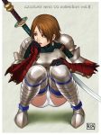   armor azasuke azasuke_wind panties thigh-highs  