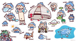  ._. 6+girls aged_down among_us antenna_hair aqua_hair artist_name baby black_eyes blood buck_teeth chibi cilus_(kobo_kanaeru) closed_mouth clouds cosplay crewmate_(among_us) crewmate_(among_us)_(cosplay) dog double_bun drooling ear_piercing english_text fish floating green_hair grey_hoodie grey_jacket grey_pants hair_bun hands_in_pockets highres hololive hololive_indonesia hood hood_up hoodie inflation jacket japanese_clothes keenbiscuit kimono kobo_kanaeru kobo_kanaeru_(1st_costume) kobo_kanaeru_(new_year) light_particles liquid_hair long_hair long_torso melting midriff multiple_girls open_mouth outstretched_arms pants peashooter_(plants_vs._zombies) piercing plants_vs._zombies rainbow red_shoes riding running sharp_teeth shoes simple_background slime_(creature) slit_pupils smile snot_trail standing sun sweat tearing_up tears teeth trembling water white_background x_navel zombie 