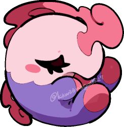  blush blush_stickers chibi chibi_only closed_eyes commentary_request eyelashes full_body gas kawaanago lowres musharna no_humans pokemon pokemon_(creature) pokemon_focus solo transparent_background twitter_username 