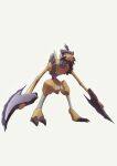  absurdres axe black_eyes claws closed_mouth commentary_request frown full_body highres kenchamanpoi kleavor looking_down no_humans pokemon pokemon_(creature) solo standing 