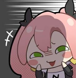 1girl evil_smile long_hair nicole_demara twintails zenless_zone_zero