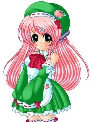  moe momone_momo peach pink_hair utau utauloid vocaloid 