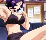 grand_blue hamaoka_azusa highres screenshot violet_hair