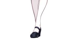  1girl black_shoes commentary_request feet foot_focus highres izayoi_sakuya mary_janes shoes simple_background solo touhou white_background yamanakaume 