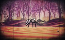  ant artist_request bug creature creature_focus familiar_(madoka_magica) film_grain forest game_cg highres magia_record:_mahou_shoujo_madoka_magica_gaiden mahou_shoujo_madoka_magica mahou_shoujo_madoka_magica_magia_exedra nature no_humans official_art razzie_(madoka_magica) sharp_teeth solo teeth third-party_source witch's_labyrinth 