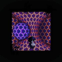  1boy antenna_hair black_eyes black_hair black_socks blood blood_on_knife chibi chibi_only colored_skin commentary_request hair_over_one_eye holding holding_knife knife labo_9696 looking_at_viewer male_focus omori omori_(omori) parted_lips shorts sitting smile socks solo white_skin 