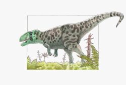  animal_focus bare_tree black_claws commentary dinosaur fern highres no_humans open_mouth original outside_border painting_(medium) paleoart sharp_teeth shin'ichiroo teeth theropod traditional_media tree ulughbegsaurus watercolor_(medium) 