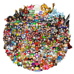  11_piki_no_neko 6+boys 6+girls absurdres aomori_prefecture aomori_tetsudou_musume apple apple_hair_ornament aputan armor atsueco124 backpack bag ball baseball_helmet basketball_(object) beard bird black-framed_eyewear black_bow black_eyes black_hair black_necktie blonde_hair blue_eyes blue_hair blush bow bowtie brown_eyes brown_hair candy cape character_request chopsticks choujou_gattai_tamenoboon_v commentary_request copyright_request country_connection crown dog drumsticks earrings ema everyone facial_hair fishing_rod flower flying_witch food food-themed_hair_ornament fruit fruit_hair_ornament glasses gloves green_bow green_eyes green_hair grey_eyes grey_hair guitar hair_bow hair_ornament hairband hat headband helmet highres holding holding_candy holding_chopsticks holding_drumsticks holding_food holding_fruit holding_lollipop holding_microphone holding_sword holding_umbrella holding_weapon ikubee indie_virtual_youtuber instrument japanese_armor japanese_clothes jewelry keyboard_(instrument) lollipop microphone mittens mole multiple_boys multiple_girls mustache necktie nyango_star one_eye_closed original overalls pink_bow pink_bowtie pink_eyes pink_hair purple_hair real_life red-framed_eyewear red_bow red_cape red_eyes red_flower red_gloves red_rose rose shovel soccer_ball sword tetsudou_musume top_hat translation_request tsugaru_nepuko twintails umbrella v virtual_youtuber wasao weapon white_gloves yellow_bow yoshi_ikuzou yuru-chara 