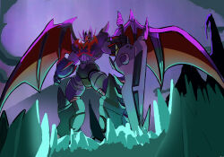  absurdres glowing highres holding holding_sword holding_weapon magett mazinger_(series) mazinkaiser_skl mazinkaiser_skl_(mecha) mecha mecha_focus no_humans robot science_fiction super_robot super_robot_wars sword weapon 