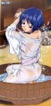  ai_yori_aoshi crease fixme iwakura_kazunori robe sakuraba_aoi wet_clothes 