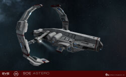  3d astero_(eve_online) carrier combat_ship_(eve_online) commentary company_logo company_name copyright_logo copyright_name dated droneboat_(eve_online) english_commentary english_text eve_online exploration_ship_(eve_online) frigate_(eve_online) gallente_federation_(eve_online) glowing grey_background highres logo maya_(medium) military_vehicle no_humans official_art outdoors pirate_faction_(eve_online) realistic science_fiction servant_sisters_of_eve space spacecraft star_(sky) starry_sky_background vehicle_focus ymir_jonsson 