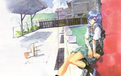  ayanami_rei crease neon_genesis_evangelion sadamoto_yoshiyuki tagme 