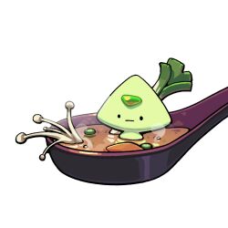  ._. 1girl alien discount-supervillain food food_focus forehead_jewel gem_(steven_universe) mini_person minigirl smolidot solo steam steven_universe 