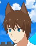  animal_ears blue_eyes caleb_(pikipower) fox_boy fox_ears highres non-web_source pikipower 