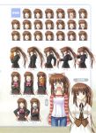  animal_ears character_design key little_busters!! na-ga natsume_rin nekomimi seifuku 