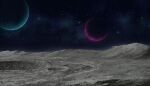  dust_cloud galaxy light light_particles moon nebula no_humans original planet scenery sky space star_(sky) starry_sky yu02257951 