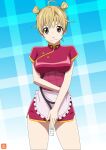 1girl atelier_gons chinese_clothes double_bun smile