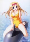  alto cleavage iwasaki_kouji purple_software swimsuit wakana_chitose wet 