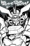  armor copyright_name fujisawa_naoyuki full_armor gaogaigar gattai highres looking_at_viewer mecha robot solo_focus super_robot v-fin yuusha_ou_gaogaigar yuusha_series 