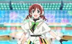 blush dress emma_verde green_eyes love_live!_nijigasaki_high_school_idol_club love_live!_school_idol_festival_2 redhead short_hair smile