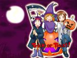  futaba futaba_channel halloween musu pumpkin suigetsu trick_or_treat waha wallpaper yamato_suzuran 