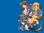  blue kanon kawasumi_mai minase_nayuki misaka_shiori photoshop sawatari_makoto tsukimiya_ayu 