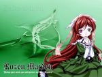  dress heterochromia long_hair long_sleeves rozen_maiden solo suiseiseki 