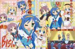   cosplay crossover hare_hare_yukai hiiragi_kagami hiiragi_tsukasa izumi_konata lucky_star nagato_yuki parody patricia_martin suzumiya_haruhi suzumiya_haruhi_no_yuuutsu takara_miyuki  