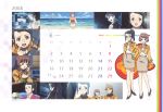  calendar munakata_naze suzuki_sorewa the_idolm@ster xenoglossia 