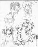  5_nenme_no_houkago asahina_mikuru kantoku kyon&#039;s_sister monochrome nagato_yuki sketch suzumiya_haruhi suzumiya_haruhi_no_yuuutsu 